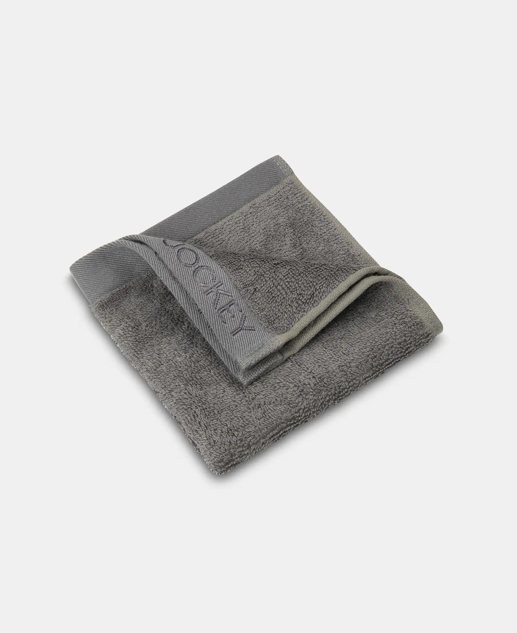 Bamboo Cotton Blend Terry Ultrasoft and Durable Face Towel with Natural StayFresh Properties - Grey (Pack of 3) - Image 3