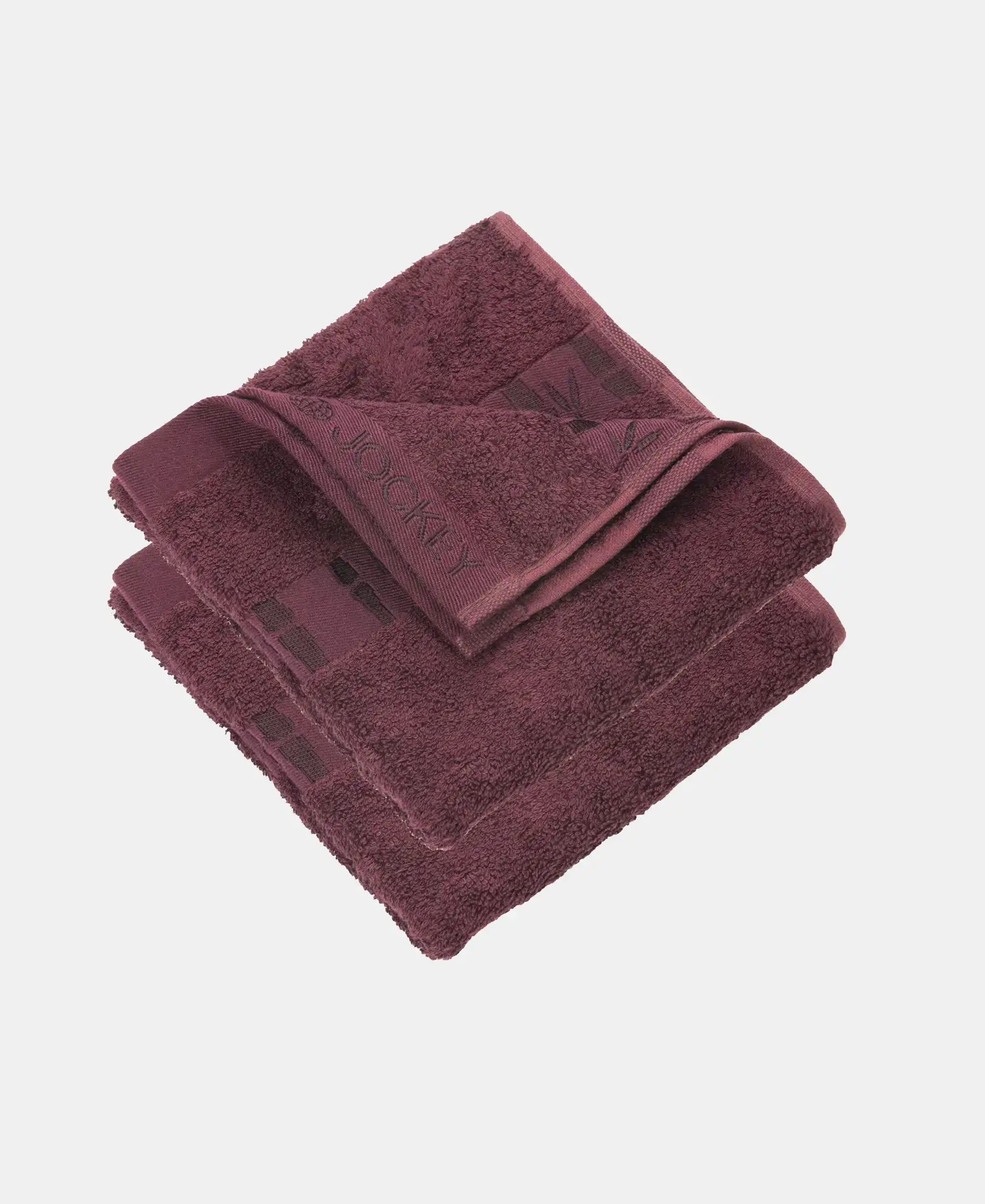 Bamboo Cotton Blend Terry Ultrasoft and Durable Hand Towel with Natural StayFresh Properties - Wine Tasting (Pack of 2) - Image 5