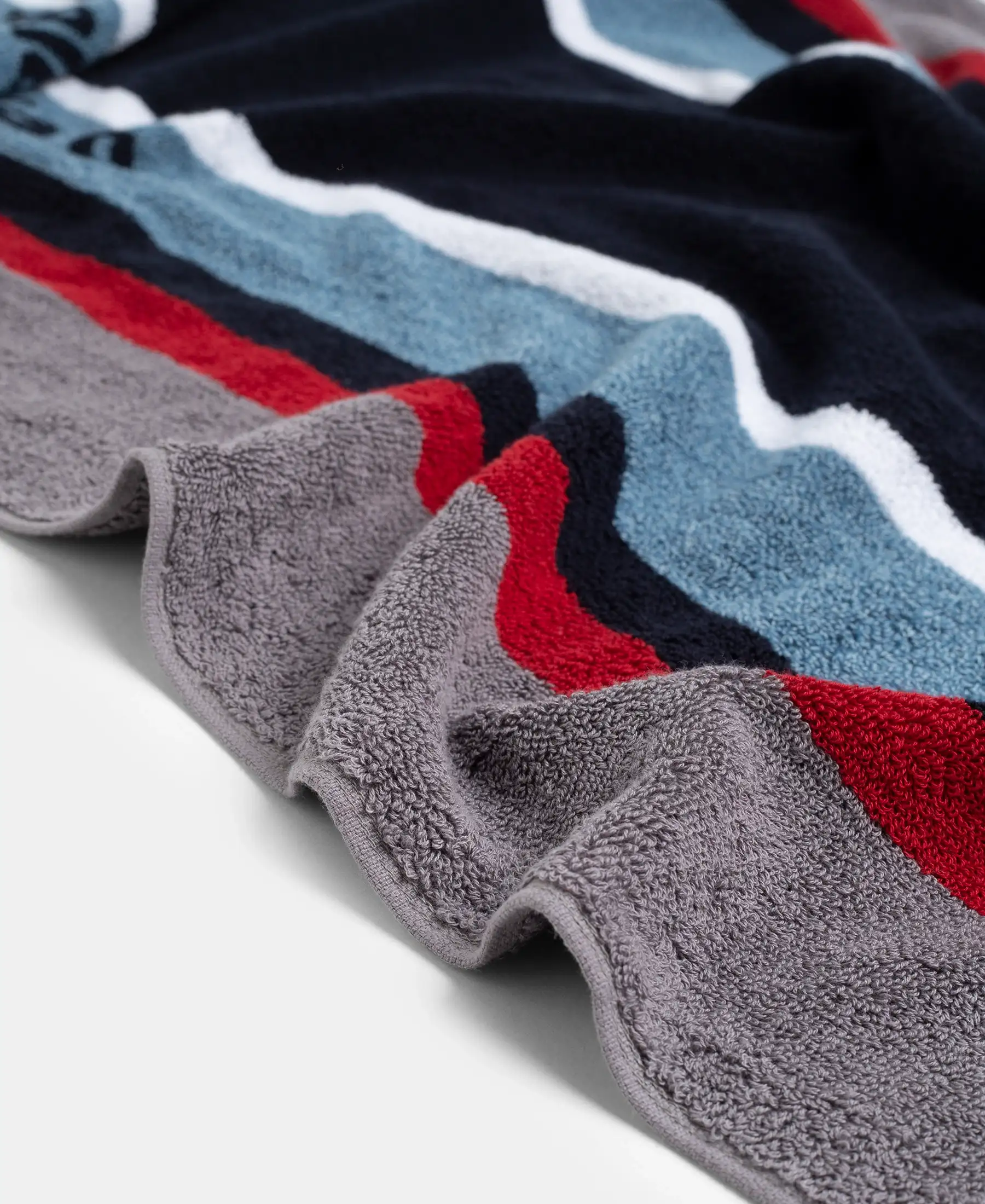 Cotton Rich Terry Ultrasoft and Durable Grindle Bath Towel - Deep Navy - Image 3