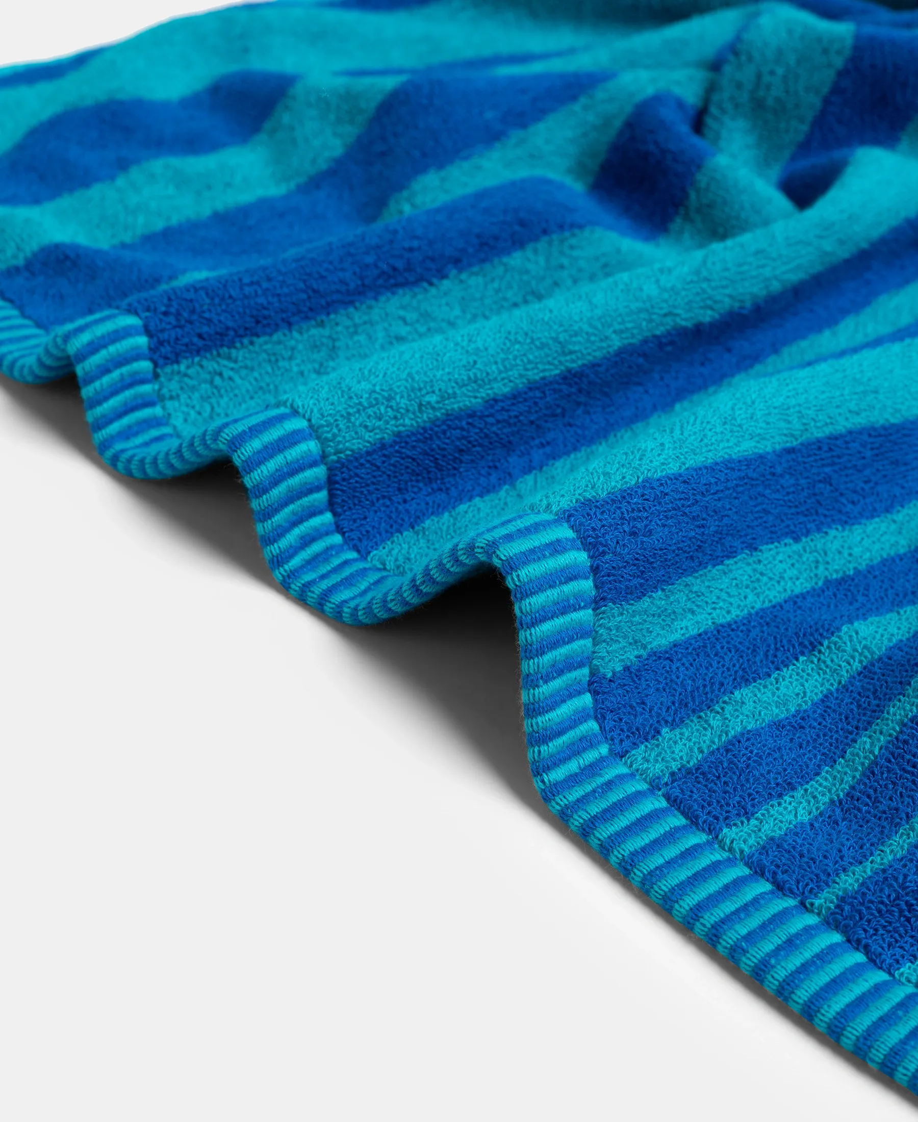 Cotton Rich Terry Ultrasoft and Durable Solid Bath Towel - Cobalt Blue - Image 3
