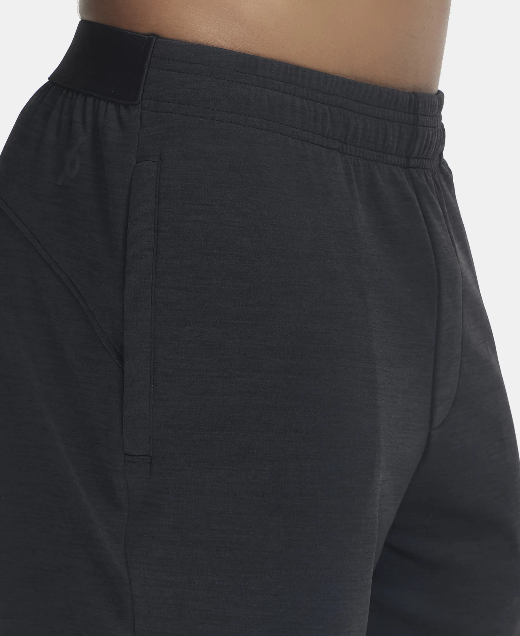 Lightweight Microfiber Shorts with Zipper Pockets and StayFresh Treatment - Black - Image 7