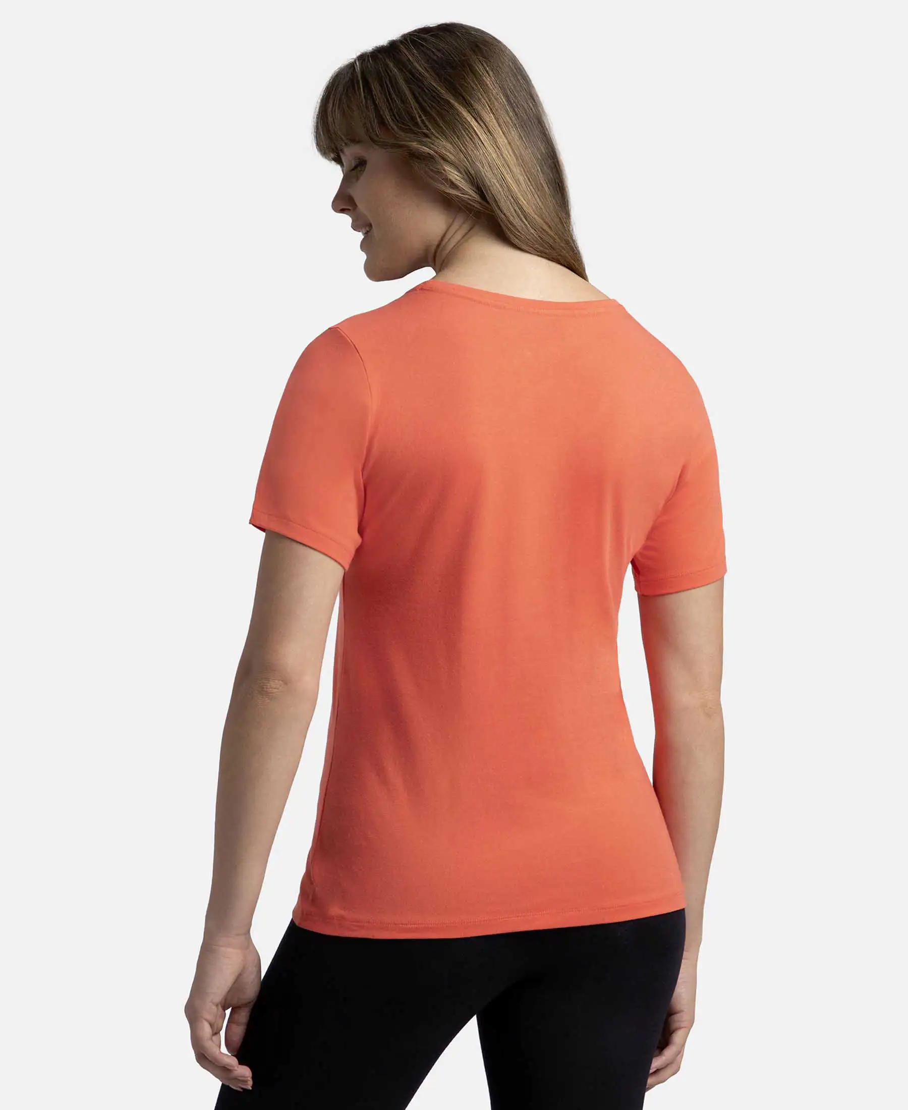 Super Combed Cotton Elastane Stretch Regular Fit Graphic Printed Round Neck Half Sleeve T-Shirt  - Dubarry print050 - Image 3